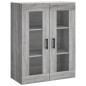 vidaXL Highboard Grau Sonoma 69,5x34x180 cm Holzwerkstoff vidaXL Highboard Grau Sonoma 69,5x34x180 cm Holzwerkstoff
