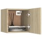 7-tlg. TV-Schrank-Set Sonoma-Eiche Holzwerkstoff 7-tlg. TV-Schrank-Set Sonoma-Eiche Holzwerkstoff
