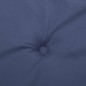 vidaXL Gartenbank-Auflage Marineblau 120x50x3 cm Oxford-Gewebe