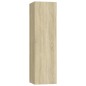 vidaXL 7-tlg. TV-Schrank-Set Sonoma-Eiche Holzwerkstoff vidaXL 7-tlg. TV-Schrank-Set Sonoma-Eiche Holzwerkstoff