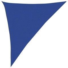 vidaXL Sonnensegel 160 g/m² Dreieckig Blau 3x4x5 m HDPE