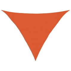 vidaXL Sonnensegel 160 g/m² Orange 3x3x4,2 m HDPE