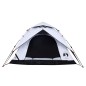 vidaXL Kuppel-Campingzelt 4 Personen Weiß Verdunkelt Quick Release vidaXL Kuppel-Campingzelt 4 Personen Weiß Verdunkelt Quick Release