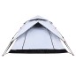 vidaXL Kuppel-Campingzelt 4 Personen Weiß Verdunkelt Quick Release vidaXL Kuppel-Campingzelt 4 Personen Weiß Verdunkelt Quick Release