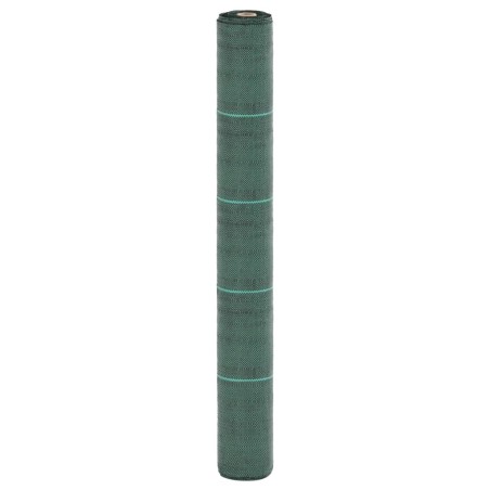 vidaXL Unkrautvlies Grün 1x100 m PP