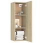 10-tlg. TV-Schrank-Set Sonoma-Eiche Holzwerkstoff 10-tlg. TV-Schrank-Set Sonoma-Eiche Holzwerkstoff