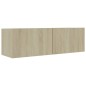 5-tlg. TV-Schrank-Set Sonoma-Eiche Holzwerkstoff 5-tlg. TV-Schrank-Set Sonoma-Eiche Holzwerkstoff