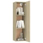 6-tlg. TV-Schrank-Set Sonoma-Eiche Holzwerkstoff 6-tlg. TV-Schrank-Set Sonoma-Eiche Holzwerkstoff