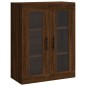 Highboard Braun Eichen-Optik 69,5x34x180 cm Holzwerkstoff Highboard Braun Eichen-Optik 69,5x34x180 cm Holzwerkstoff