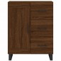 Highboard Braun Eichen-Optik 69,5x34x180 cm Holzwerkstoff Highboard Braun Eichen-Optik 69,5x34x180 cm Holzwerkstoff