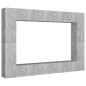 8-tlg. TV-Schrank-Set Betongrau Holzwerkstoff 8-tlg. TV-Schrank-Set Betongrau Holzwerkstoff
