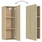 vidaXL 3-tlg. TV-Schrank-Set Sonoma-Eiche Holzwerkstoff vidaXL 3-tlg. TV-Schrank-Set Sonoma-Eiche Holzwerkstoff