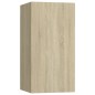 vidaXL 6-tlg. TV-Schrank-Set Sonoma-Eiche Holzwerkstoff vidaXL 6-tlg. TV-Schrank-Set Sonoma-Eiche Holzwerkstoff