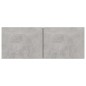 TV-Schränke 4 Stk. Betongrau 80x30x30 cm Holzwerkstoff TV-Schränke 4 Stk. Betongrau 80x30x30 cm Holzwerkstoff