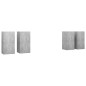 vidaXL TV-Schränke 4 Stk. Betongrau 30,5x30x60 cm Holzwerkstoff vidaXL TV-Schränke 4 Stk. Betongrau 30,5x30x60 cm Holzwerkstoff