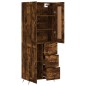 vidaXL Highboard Räuchereiche 69,5x34x180 cm Holzwerkstoff vidaXL Highboard Räuchereiche 69,5x34x180 cm Holzwerkstoff