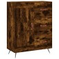 vidaXL Highboard Räuchereiche 69,5x34x180 cm Holzwerkstoff vidaXL Highboard Räuchereiche 69,5x34x180 cm Holzwerkstoff