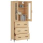 Highboard Sonoma-Eiche 69,5x34x180 cm Holzwerkstoff Highboard Sonoma-Eiche 69,5x34x180 cm Holzwerkstoff