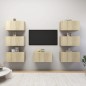 vidaXL TV-Schränke 7 Stk. Sonoma-Eiche 30,5x30x60 cm Holzwerkstoff vidaXL TV-Schränke 7 Stk. Sonoma-Eiche 30,5x30x60 cm Holzwerkstoff