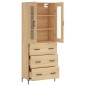 Highboard Sonoma-Eiche 69,5x34x180 cm Holzwerkstoff Highboard Sonoma-Eiche 69,5x34x180 cm Holzwerkstoff