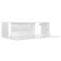vidaXL 3-tlg. TV-Schrank-Set Hochglanz-Weiß Holzwerkstoff vidaXL 3-tlg. TV-Schrank-Set Hochglanz-Weiß Holzwerkstoff