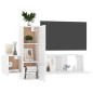 3-tlg. TV-Schrank-Set Hochglanz-Weiß Holzwerkstoff 3-tlg. TV-Schrank-Set Hochglanz-Weiß Holzwerkstoff