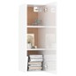 8-tlg. TV-Schrank-Set Hochglanz-Weiß Holzwerkstoff 8-tlg. TV-Schrank-Set Hochglanz-Weiß Holzwerkstoff