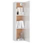 4-tlg. TV-Schrank-Set Hochglanz-Weiß Holzwerkstoff 4-tlg. TV-Schrank-Set Hochglanz-Weiß Holzwerkstoff
