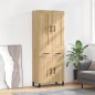 Highboard Sonoma-Eiche 69,5x34x180 cm Holzwerkstoff Highboard Sonoma-Eiche 69,5x34x180 cm Holzwerkstoff
