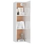6-tlg. TV-Schrank-Set Hochglanz-Weiß Holzwerkstoff 6-tlg. TV-Schrank-Set Hochglanz-Weiß Holzwerkstoff
