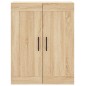 Highboard Sonoma-Eiche 69,5x34x180 cm Holzwerkstoff Highboard Sonoma-Eiche 69,5x34x180 cm Holzwerkstoff