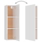 6-tlg. TV-Schrank-Set Hochglanz-Weiß Holzwerkstoff 6-tlg. TV-Schrank-Set Hochglanz-Weiß Holzwerkstoff