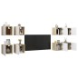 vidaXL TV-Wandschränke 8 Stk. Weiß Sonoma-Eiche 30,5x30x30 cm vidaXL TV-Wandschränke 8 Stk. Weiß Sonoma-Eiche 30,5x30x30 cm