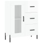 Highboard Hochglanz-Weiß 69,5x34x180 cm Holzwerkstoff Highboard Hochglanz-Weiß 69,5x34x180 cm Holzwerkstoff