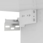 6-tlg. TV-Schrank-Set Hochglanz-Weiß Holzwerkstoff