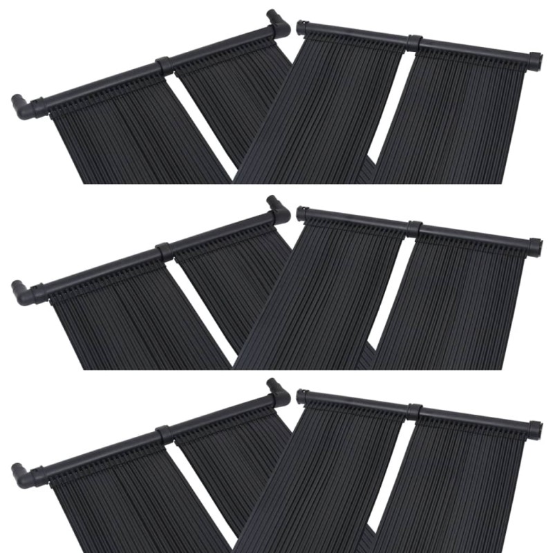 Solar-Panel für Poolheizung 6 Stk. 80x310 cm Solar-Panel für Poolheizung 6 Stk. 80x310 cm