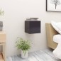 Nachttisch Grau 30,5x30x30 cm Holzwerkstoff Nachttisch Grau 30,5x30x30 cm Holzwerkstoff