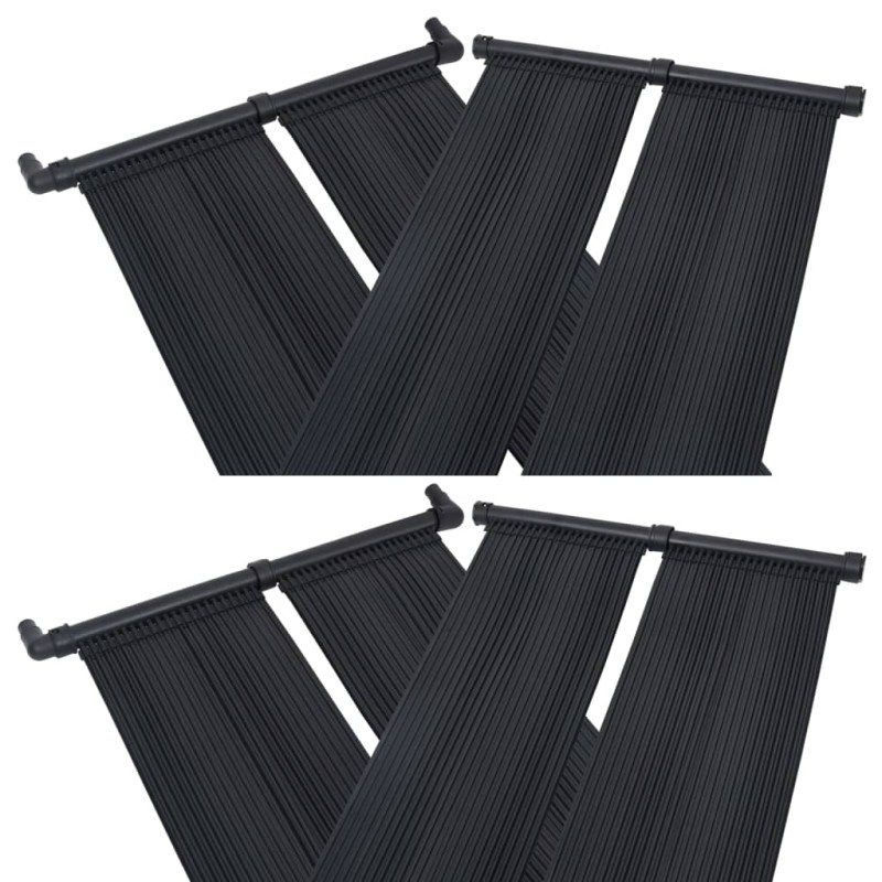 Solar-Panel Poolheizung 4 Stk. 80x310 cm Solar-Panel Poolheizung 4 Stk. 80x310 cm