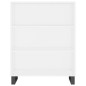 vidaXL Highboard Weiß 69,5x34x180 cm Holzwerkstoff vidaXL Highboard Weiß 69,5x34x180 cm Holzwerkstoff