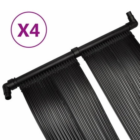 vidaXL Solar-Panel für Poolheizung 4 Stk. 80x620 cm