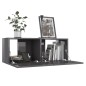 8-tlg. TV-Schrank-Set Hochglanz-Grau Holzwerkstoff 8-tlg. TV-Schrank-Set Hochglanz-Grau Holzwerkstoff