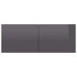 8-tlg. TV-Schrank-Set Hochglanz-Grau Holzwerkstoff 8-tlg. TV-Schrank-Set Hochglanz-Grau Holzwerkstoff