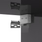 8-tlg. TV-Schrank-Set Hochglanz-Grau Holzwerkstoff 8-tlg. TV-Schrank-Set Hochglanz-Grau Holzwerkstoff