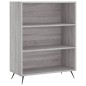 Highboard Grau Sonoma 69,5x34x180 cm Holzwerkstoff Highboard Grau Sonoma 69,5x34x180 cm Holzwerkstoff