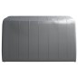 Lagerzelt 370x370 cm Stahl Grau Lagerzelt 370x370 cm Stahl Grau