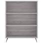 Highboard Grau Sonoma 69,5x34x180 cm Holzwerkstoff Highboard Grau Sonoma 69,5x34x180 cm Holzwerkstoff