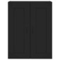 vidaXL Highboard Schwarz 69,5x34x180 cm Holzwerkstoff vidaXL Highboard Schwarz 69,5x34x180 cm Holzwerkstoff