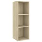 vidaXL 3-tlg. TV-Schrank-Set Sonoma-Eiche Holzwerkstoff vidaXL 3-tlg. TV-Schrank-Set Sonoma-Eiche Holzwerkstoff