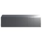 vidaXL Lagerzelt 300x750 cm Stahl Grau vidaXL Lagerzelt 300x750 cm Stahl Grau