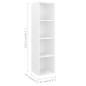 3-tlg. TV-Schrank-Set Hochglanz-Weiß Holzwerkstoff 3-tlg. TV-Schrank-Set Hochglanz-Weiß Holzwerkstoff